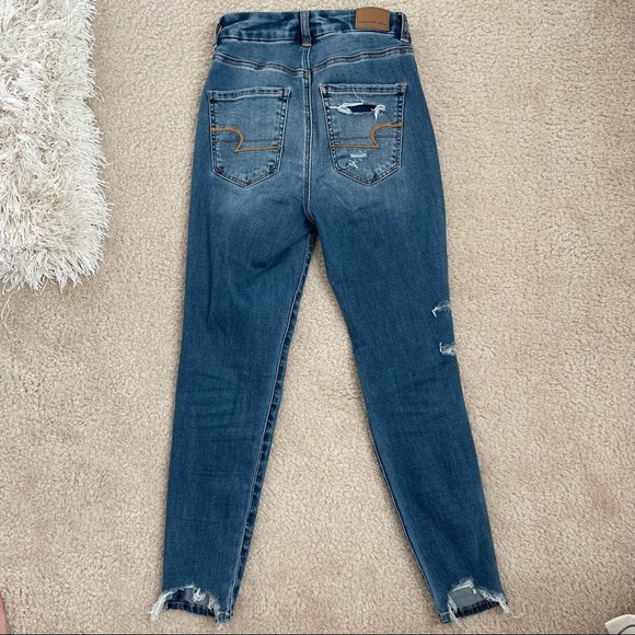 american eagle skinny ripped jeans - Picture 2 of 2